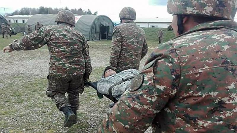 Erməni əsgərlər arasında atışma oldu