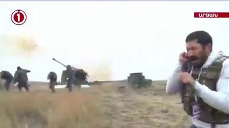Ermənistan mülki şəxsləri döyüşlərə cəlb edir (VİDEO)