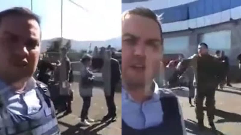 Ermənilərin Xankəndidən qaçmasının görüntüləri yayıldı (VİDEO)
