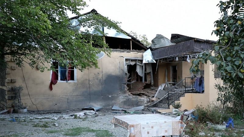 FHN: Düşmən bu rayonlarda dağıntı və yanğınlar törədir