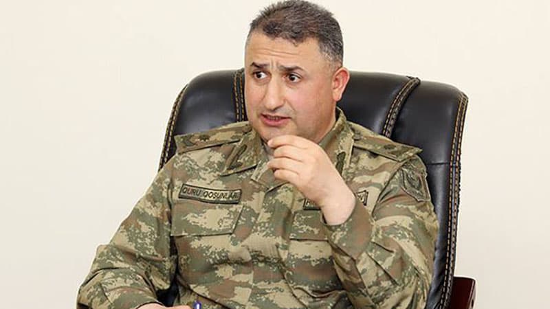 İlham Əliyev 1-ci Ordu Korpusunun komandirini təbrik etdi