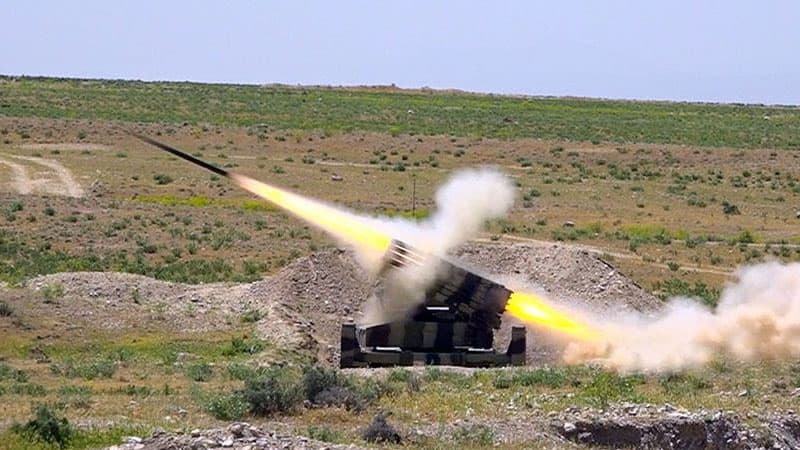 MN: Füzuli rayonu raket, Ağdam və Tərtərin kəndləri artilleriya atəşinə tutulur