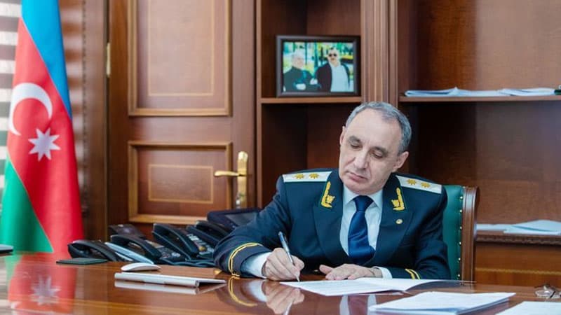 Baş prokuror: "Arayik Arutunyan barəsində cinayət işi başlanıldı"