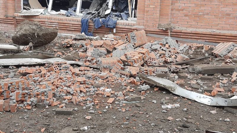 Ermənilərin Gəncəyə atdığı raket nəticəsində 3 mülki şəxs yaralandı (FOTO)