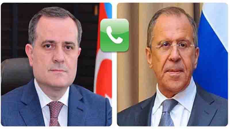 Azərbaycan və Rusiyanın XİN rəhbərləri arasında telefon danışığı olub