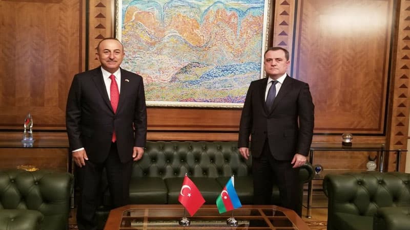 Azərbaycan və Türkiyə XİN başçılarının görüşü başladı