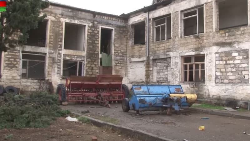 İşğaldan azad olunmuş daha bir kəndimiz (VİDEO)