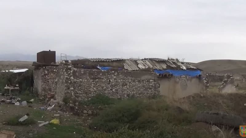 İşğaldan azad olunan Şəybəy kəndinin görüntüləri (VİDEO)