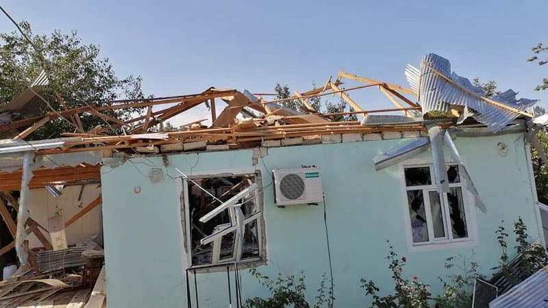 Düşmən Tərtər və Füzulinin yaşayış məntəqələrini yenidən atəşə tutur