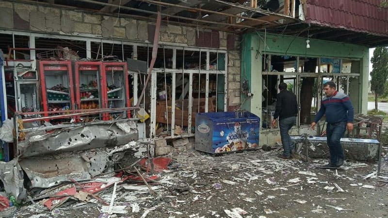 Ermənilər Ağdama yenə mərmi atıb, 2 mülki şəxs yaralanıb