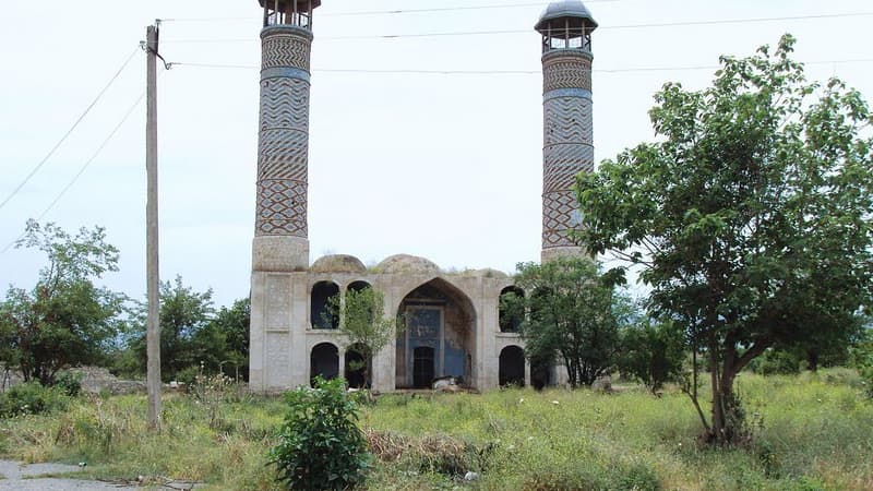 Ermənilərin Qarabağda dağıtdığı məscid və tarixi abidələr (FOTOLAR)