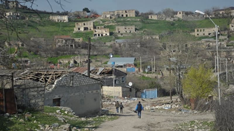 İşğaldan azad edilmiş Talış kəndinin görüntüləri (FOTOLAR)