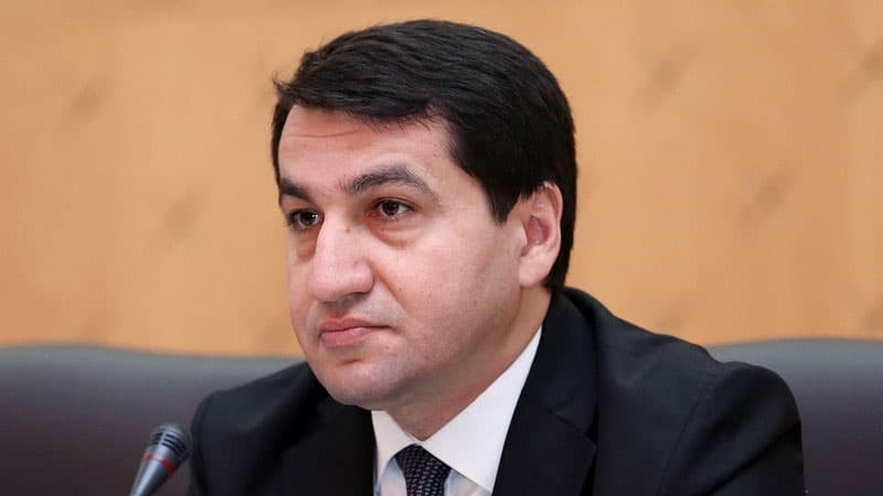 Hikmət Hacıyev: "Ermənistan humanitar yardım adı altında “Smerç” raketləri alıb" (FOTOLAR)