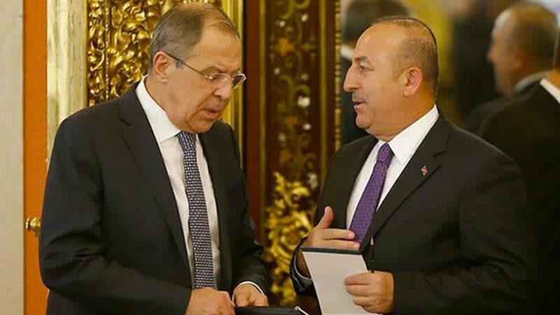 Çavuşoğlu Lavrovu Ermənistanın atəşkəsi pozması barədə məlumatlandırdı