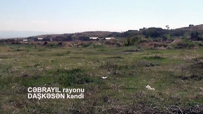 Cəbrayılın işğaldan azad olunan Daşkəsən kəndinin görüntüsü (VİDEO)