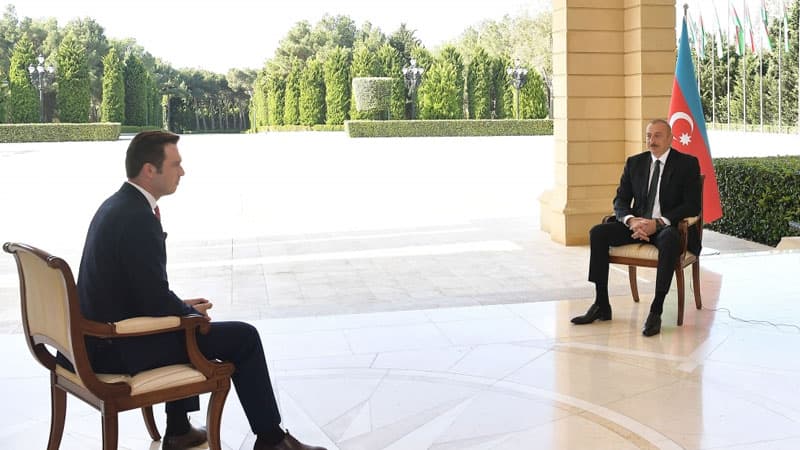 Prezident “Haber Global”a müsahibə verdi (FOTO)