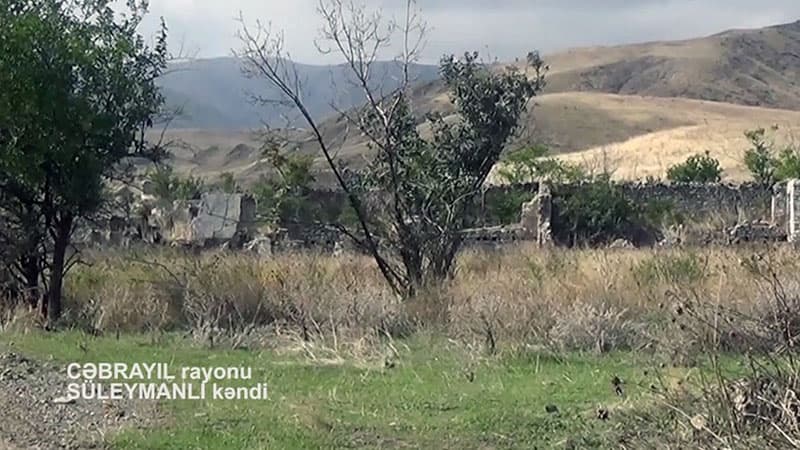 İşğaldan azad olunmuş daha bir kəndin görüntüsü (VİDEO)