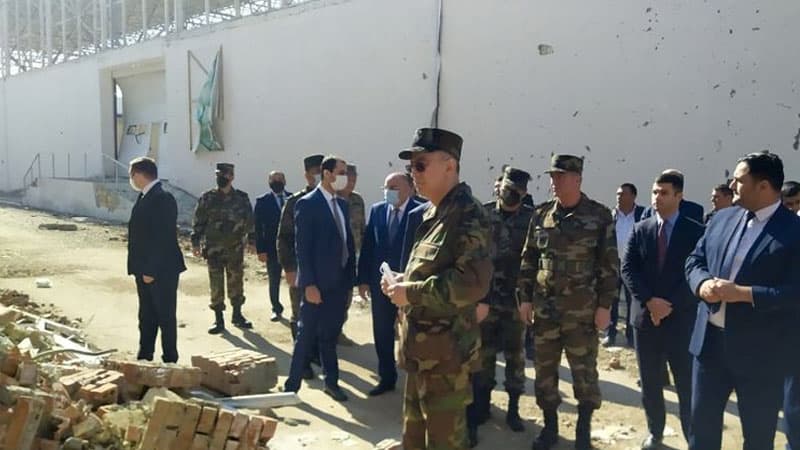 Kəmaləddin Heydərov Gəncəyə getdi (FOTOLAR)