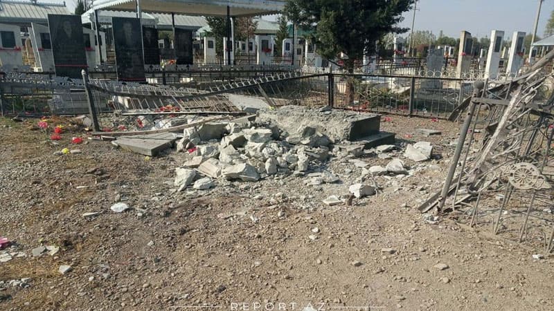Dəfn mərasimindəki erməni vəhşiliyi ilə bağlı rəsmi açıqlama