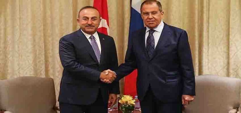 Mövlud Çavuşoğlu və Sergey Lavrov cəbhədəki vəziyyəti müzakirə ediblər