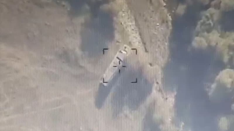 Ermənilərin “Smerch” texnikasının vurulma anı (VİDEO)