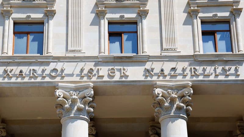 XİN: Ermənistan humanitar atəşkəsi pozaraq təcavüzkar siyasətini davam etdirir