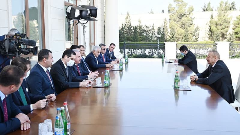 Prezident Mustafa Şəntopu qəbul etdi (FOTOLAR/YENİLƏNİB)
