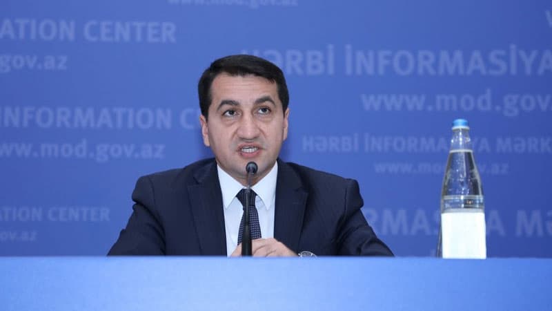 Hikmət Hacıyev: "Ermənistan dövlət səviyyəsində terror həyata keçirir"