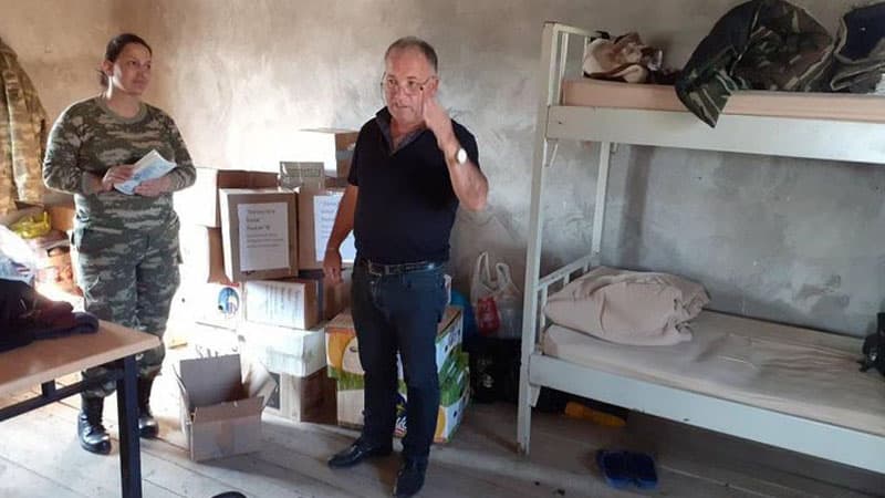 "Dənizçilərə Sosial Dəstək" İB Ordumuza sovqat apardı