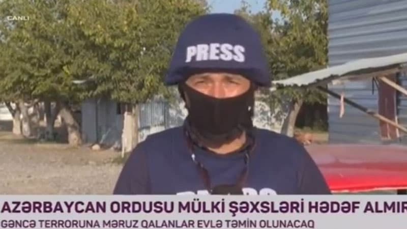 AzTV-nin əməkdaşı cəbhə bölgəsində yaralandı