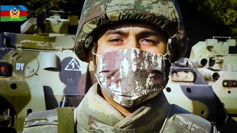 Azərbaycan əsgərindən vətəndaşlara çağırış (VİDEO)