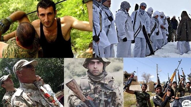 Qarabağ dağlarında erməni terrorçuları (FOTOFAKT)