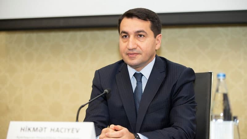 Hacıyevdən daha bir açıqlama: "Məsuliyyət Ermənistanın üzərinə düşür"