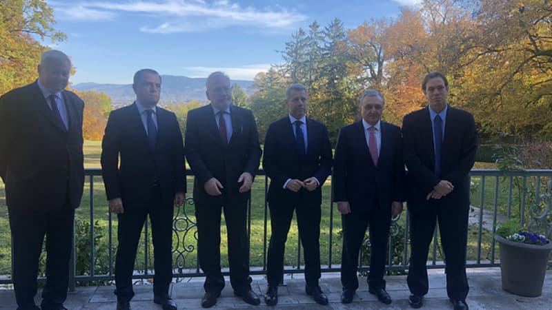 Ceyhun Bayramovla Mnatsakanyan Cenevrədə görüşdü
