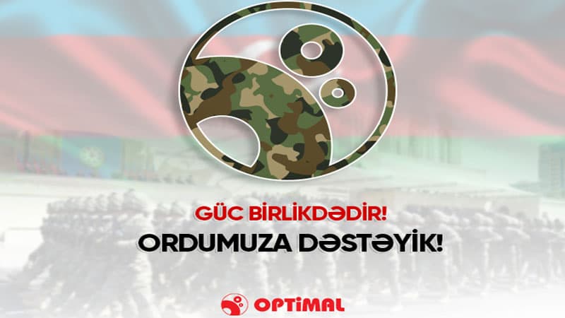 “Optimal Elektronika” MMC-dən Azərbaycan Ordusuna Dəstək!