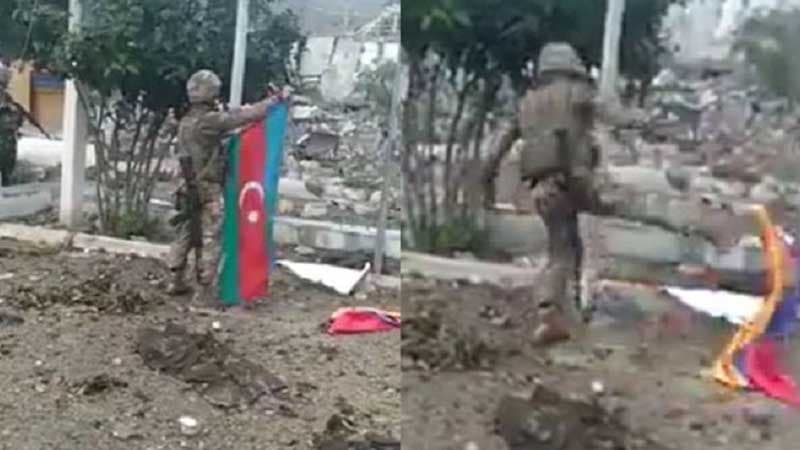 Suqovuşana bayraq sancan əsgərin atası: “Oğlumun şəhid xəbəri gəldi, amma...” (VİDEO)