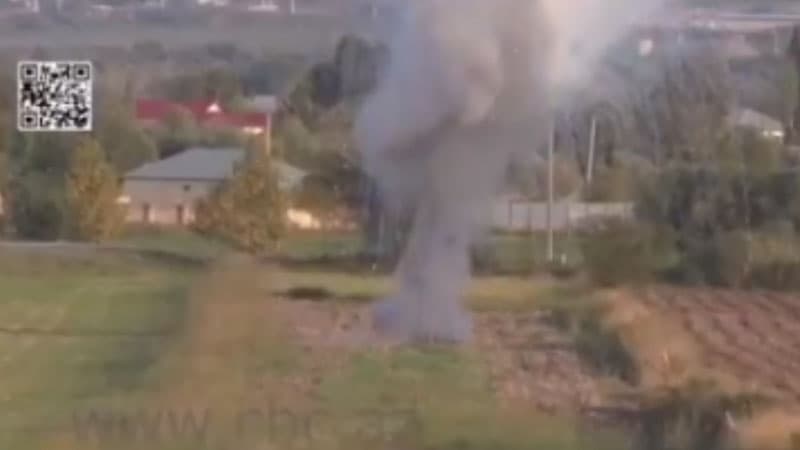 Bu da ermənilərin fosfor bombası atdığının sübutu (VİDEO)
