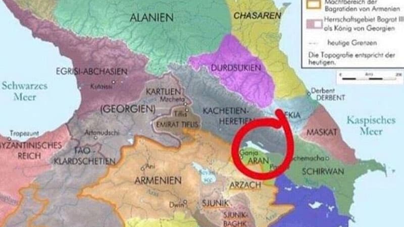 Ermənilərdən gülünc xəritə: “çoxminillik" SES