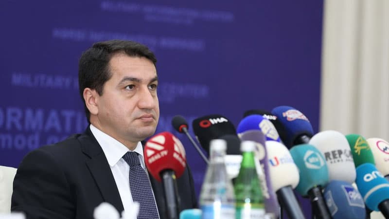 Hikmət Hacıyev: "Ermənistan sülhdən danışdığı halda danışıqlar prosesini məhv edir"