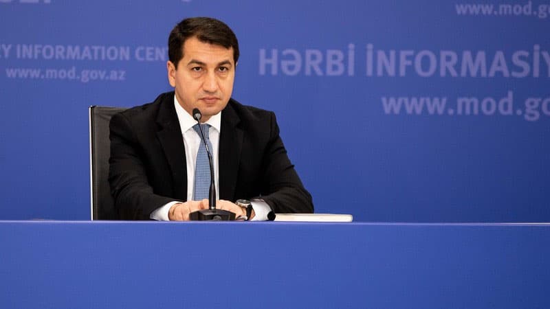 Hikmət Hacıyev: "Düşmən uşaq bağçasını hərbi qərargaha çevirib"