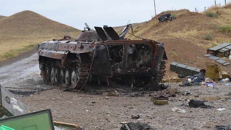 Ermənistan ordusunun əlahiddə zirehli tank taborunun komandiri məhv edildi