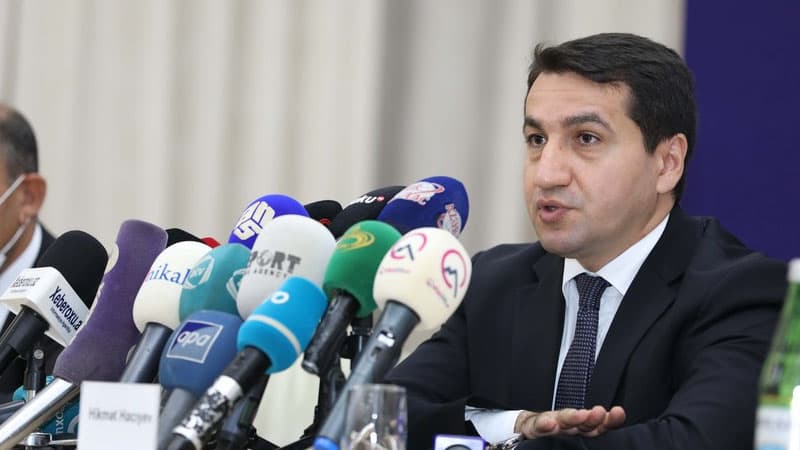 Hikmət Hacıyev: “Ermənistan yeni hərbi cinayətlər üçün zəmin yaradır”