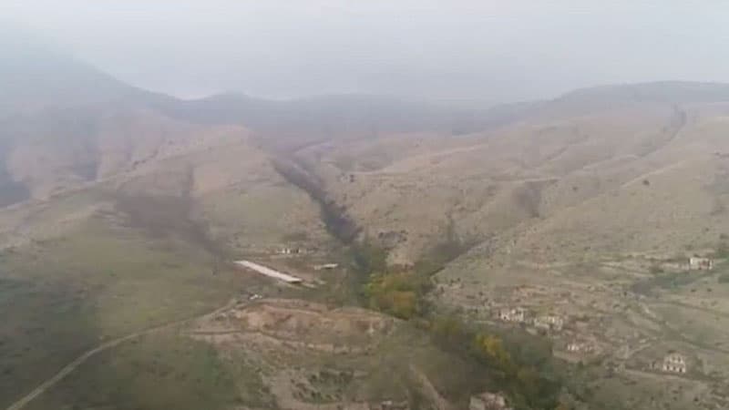Zəngilanın Əmirxanlı kəndinin görüntüləri (VİDEO)