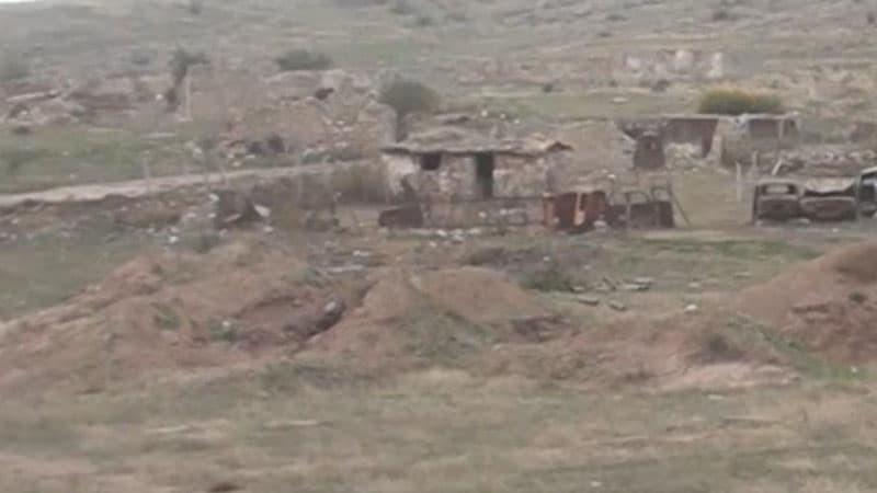 Cəbrayıl rayonunun işğaldan azad olunan kəndlərinin görüntüləri (VİDEO)