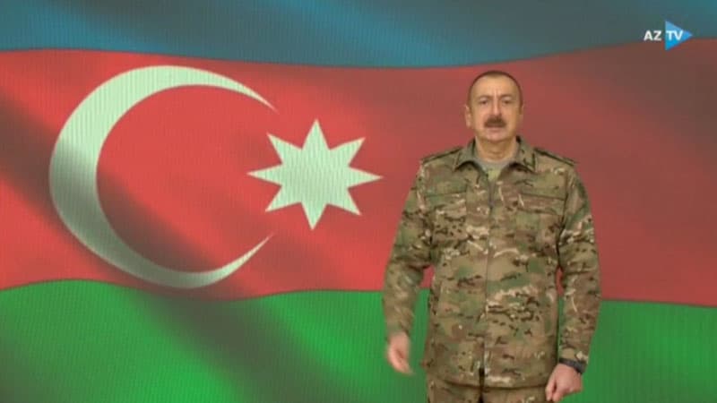 Prezident: "Bu gün Azərbaycan bayrağı Şuşada dalğalanır"