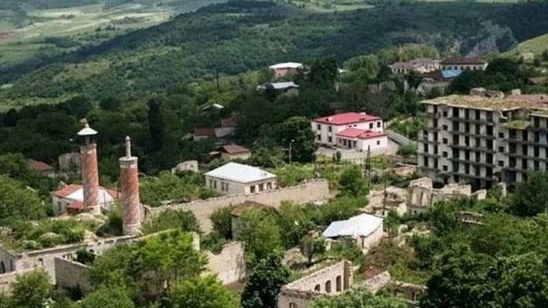 Şuşanın kosmosdan son görüntüsü (FOTOLAR)