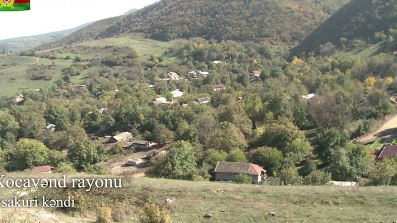 Xocavəndin işğaldan azad olunan Tsakuri kəndi (VİDEO)
