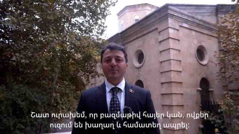 Tural Gəncəliyev erməni əsilli Azərbaycan vətəndaşlarına müraciət etdi (VİDEO)