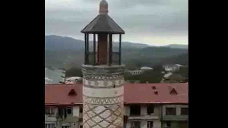 28 ildən sonra Şuşada oxunan ilk Azan (VİDEO)
