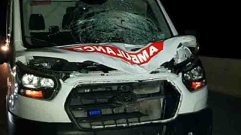 Ambulansla piyadanı vurub öldürdü